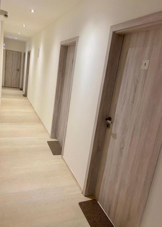 Penzion Na Hradbach Slavkov u Brna Bagian luar foto